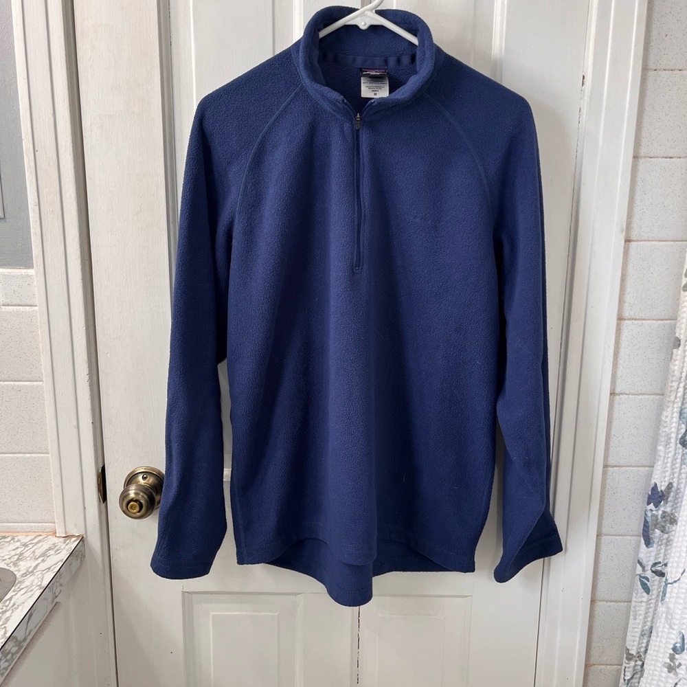 Patagonia Capilene Men's Navy 1/4 Zip-Up Fleece Pullover